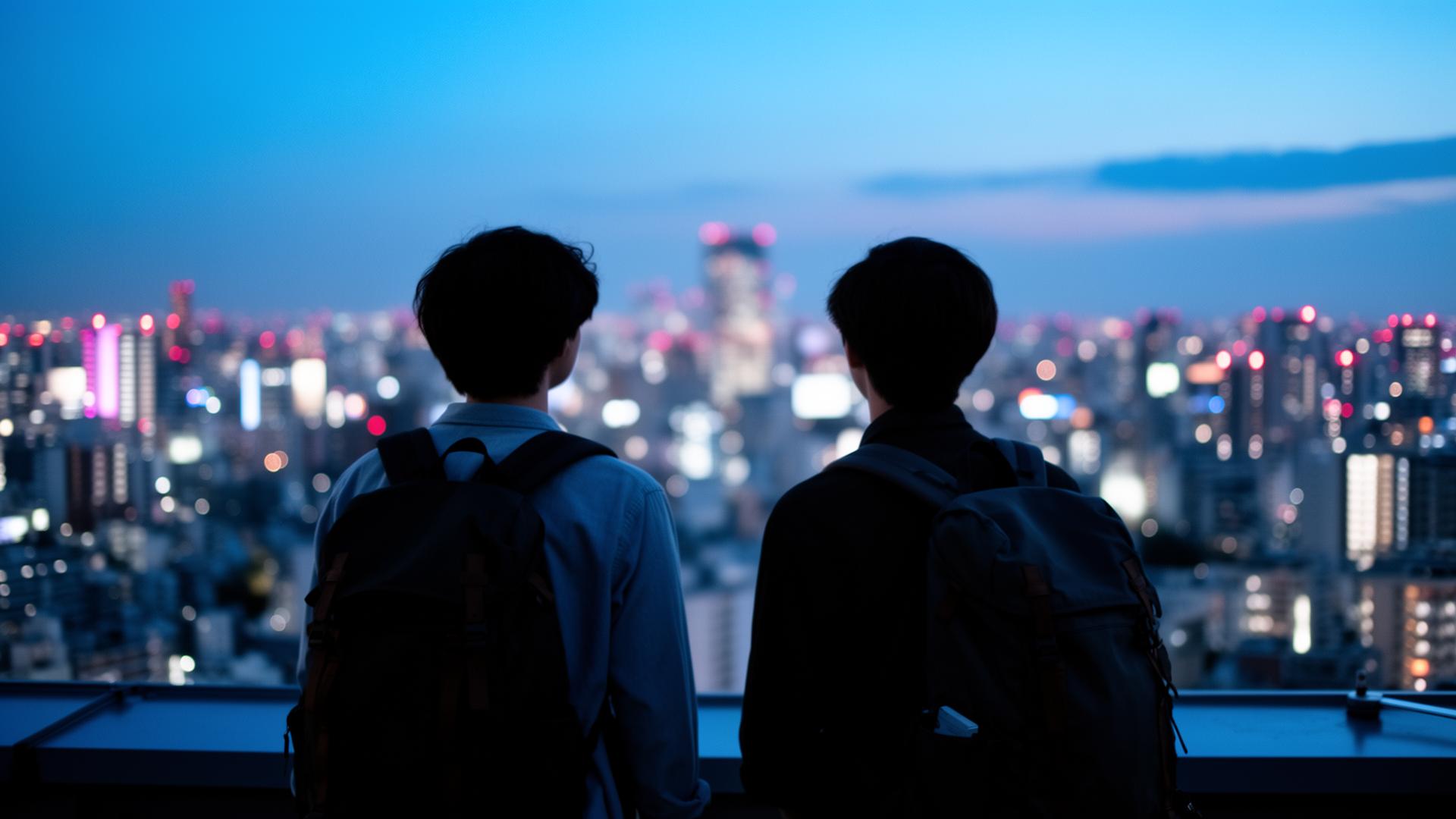 Tokyo, blue hour